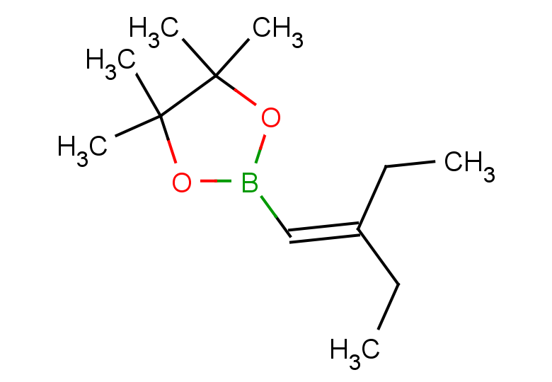 2-(2-ethylbut-1-en-1-yl)-4,4,5,5-tetramethyl-1,3,2-dioxaborolane