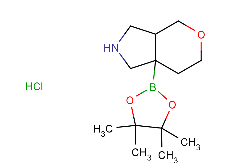 7a-(4,4,5,5-tetramethyl-1,3,2-dioxaborolan-2-yl)-octahydropyrano[3,4-c]pyrrole hydrochloride