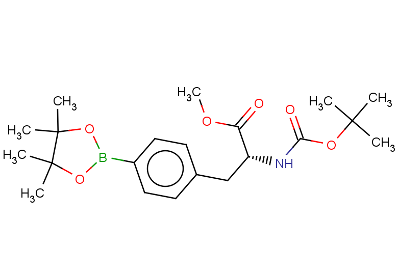 methyl (2R)-2-{[(tert-butoxy)carbonyl]amino}-3-[4-(4,4,5,5-tetramethyl-1,3,2-dioxaborolan-2-yl)phenyl]propanoate