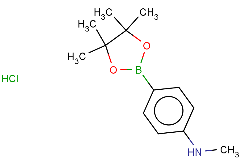 N-methyl-4-(tetramethyl-1,3,2-dioxaborolan-2-yl)aniline hydrochloride