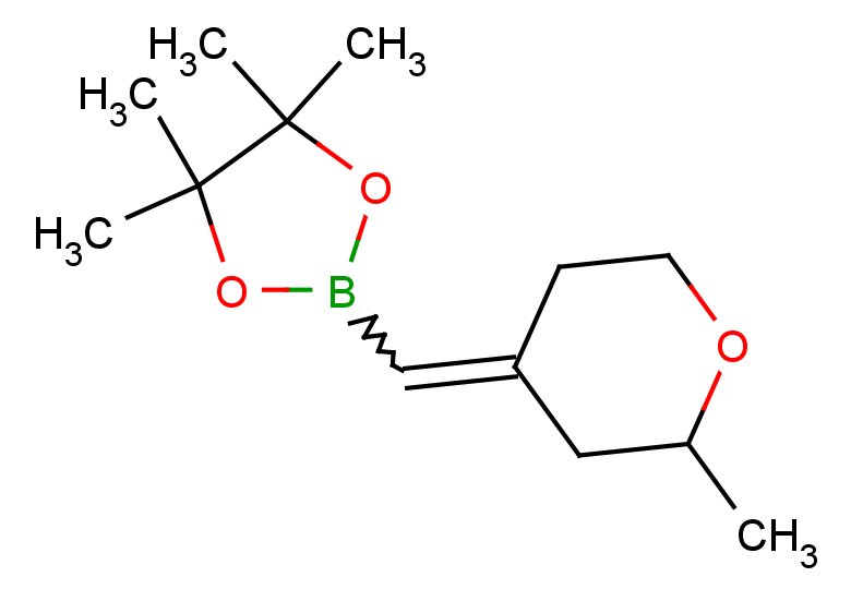 4,4,5,5-tetramethyl-2-[(2-methyloxan-4-ylidene)methyl]-1,3,2-dioxaborolane