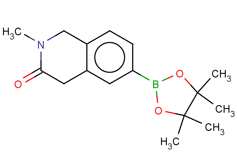 2-methyl-6-(4,4,5,5-tetramethyl-1,3,2-dioxaborolan-2-yl)-1,2,3,4-tetrahydroisoquinolin-3-one