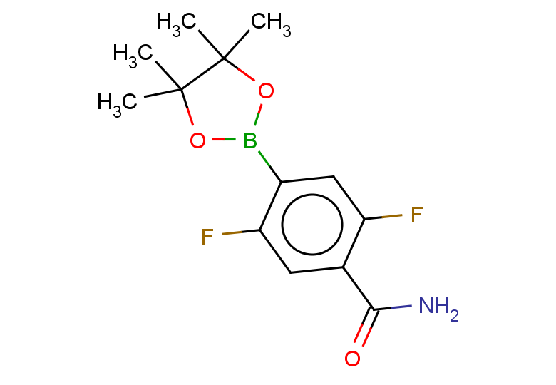 2,5-difluoro-4-(4,4,5,5-tetramethyl-1,3,2-dioxaborolan-2-yl)benzamide