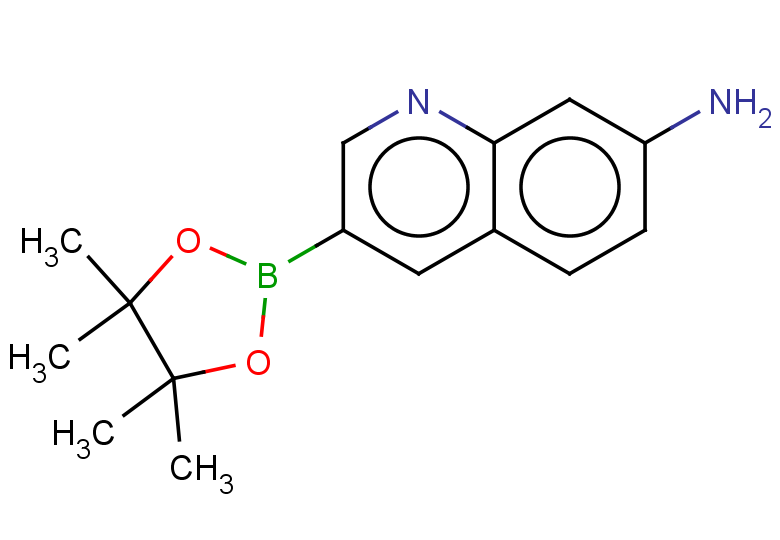 3-(4,4,5,5-tetramethyl-1,3,2-dioxaborolan-2-yl)quinolin-7-amine