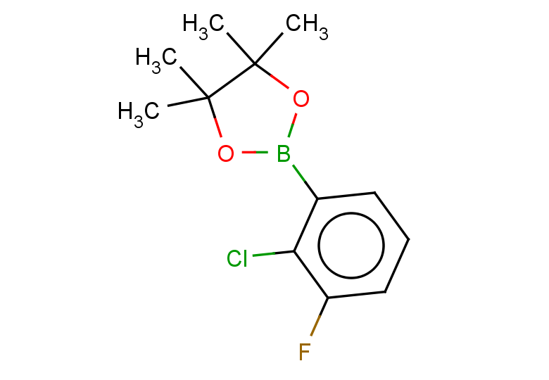 2-(2-chloro-3-fluorophenyl)-4,4,5,5-tetramethyl-1,3,2-dioxaborolane