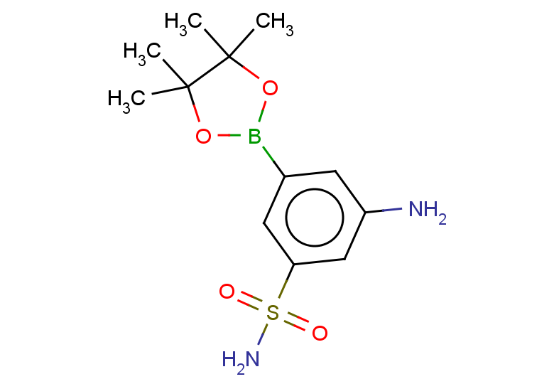 3-amino-5-(4,4,5,5-tetramethyl-1,3,2-dioxaborolan-2-yl)benzene-1-sulfonamide