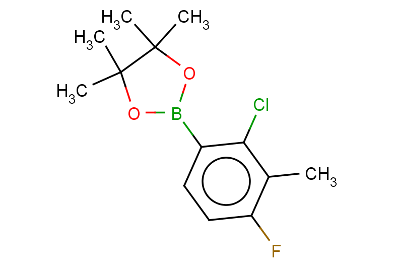2-(2-chloro-4-fluoro-3-methylphenyl)-4,4,5,5-tetramethyl-1,3,2-dioxaborolane