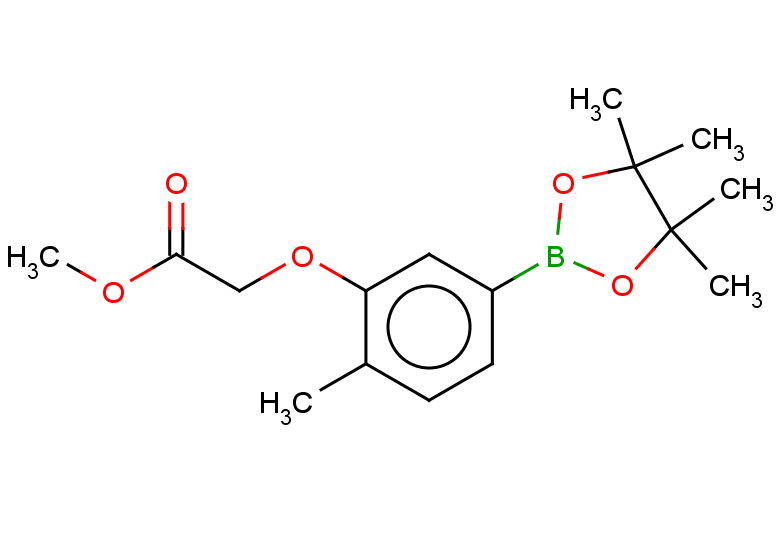 methyl 2-[2-methyl-5-(4,4,5,5-tetramethyl-1,3,2-dioxaborolan-2-yl)phenoxy]acetate