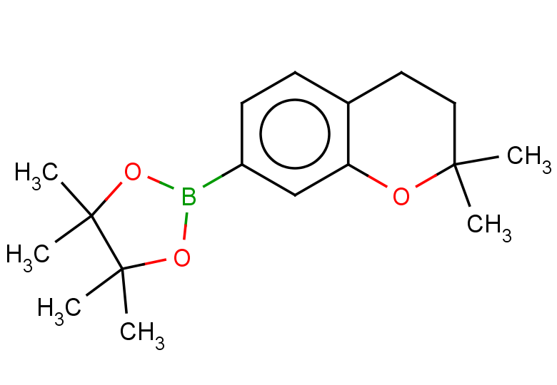 2-(2,2-dimethyl-3,4-dihydro-2H-1-benzopyran-7-yl)-4,4,5,5-tetramethyl-1,3,2-dioxaborolane