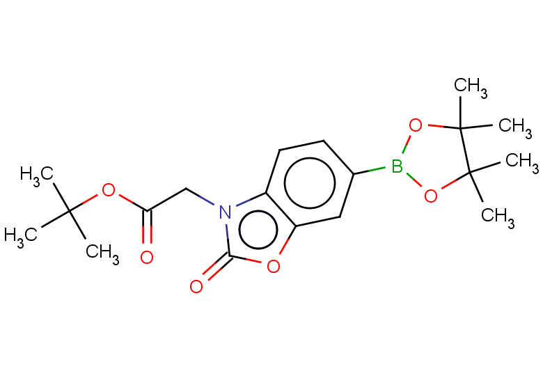 tert-butyl 2-[2-oxo-6-(4,4,5,5-tetramethyl-1,3,2-dioxaborolan-2-yl)-2,3-dihydro-1,3-benzoxazol-3-yl]acetate