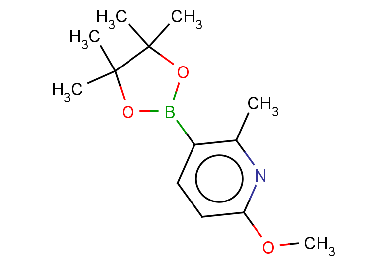 6-methoxy-2-methyl-3-(4,4,5,5-tetramethyl-1,3,2-dioxaborolan-2-yl)pyridine