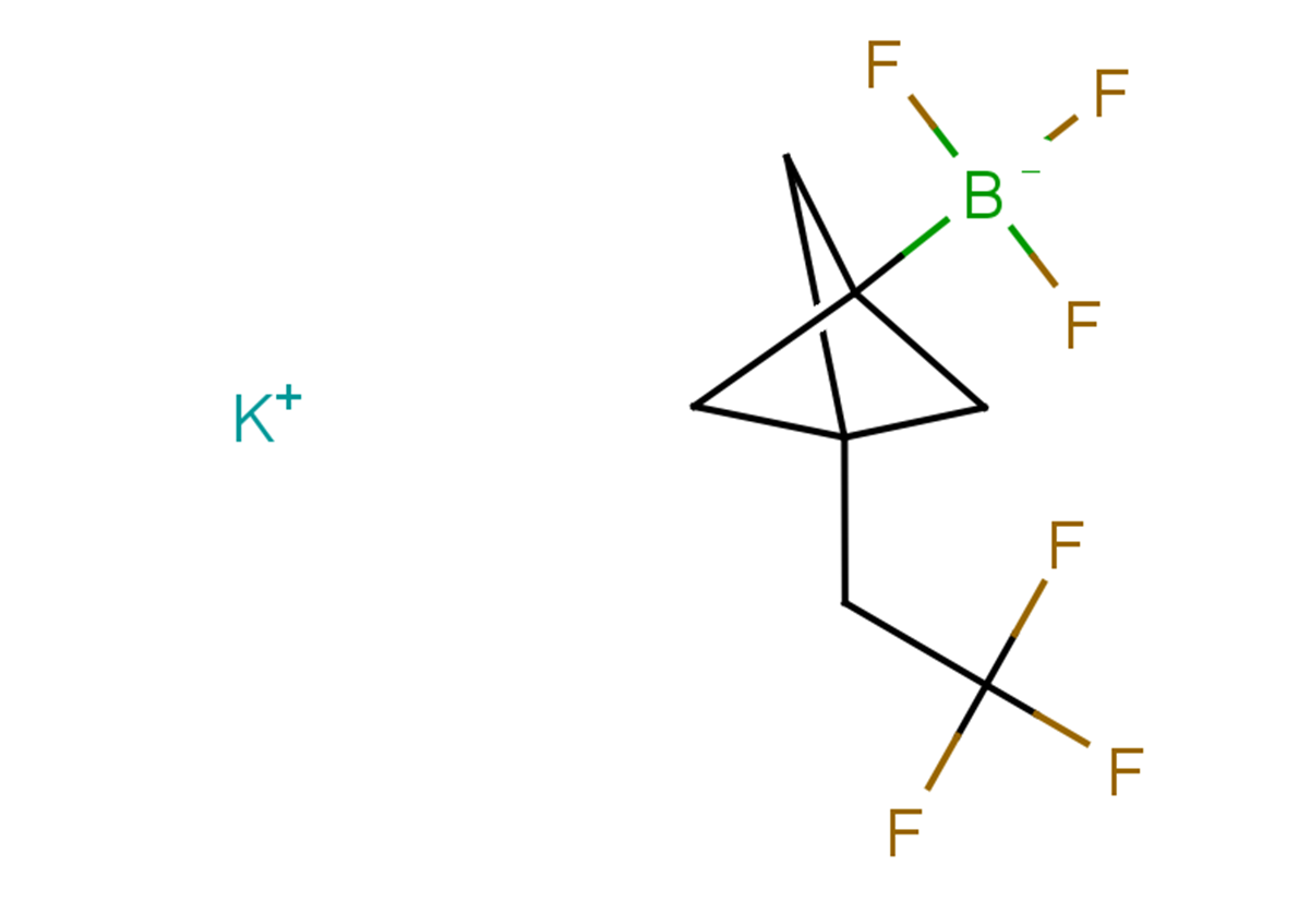 potassium trifluoro[3-(2,2,2-trifluoroethyl)bicyclo[1.1.1]pentan-1-yl]boranuide