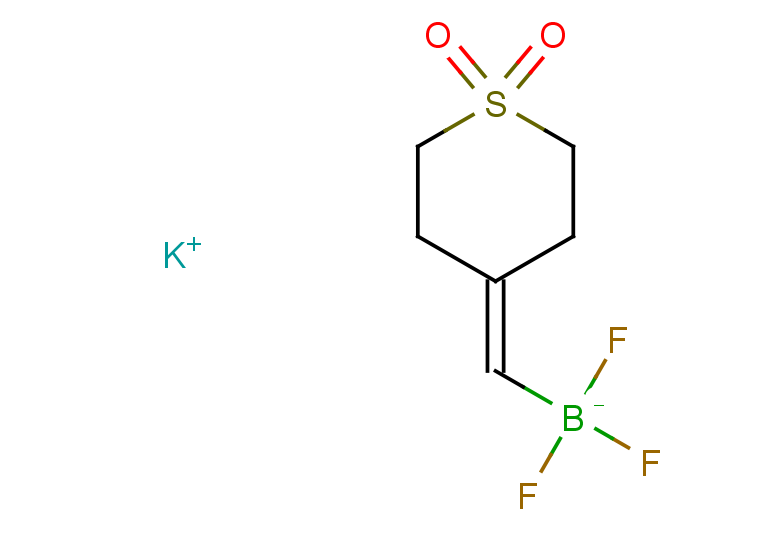 potassium [(1,1-dioxo-1lambda6-thian-4-ylidene)methyl]trifluoroboranuide