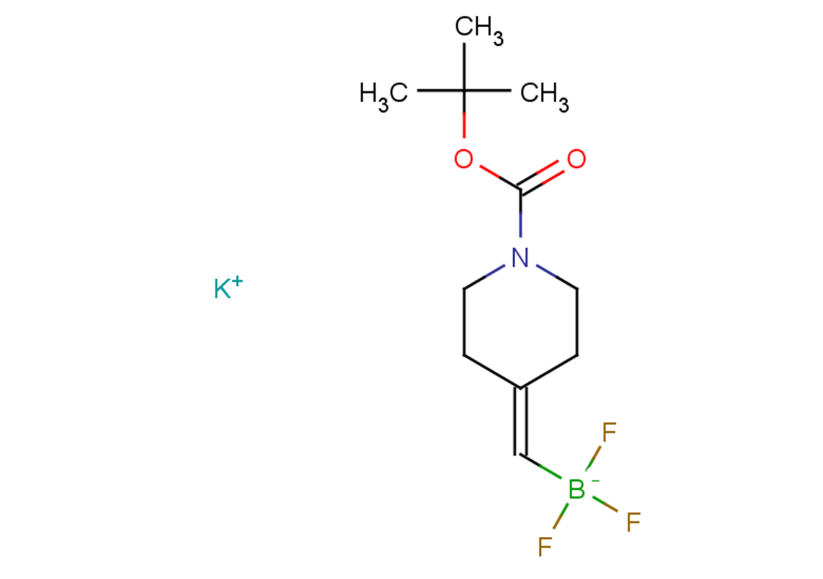 potassium ({1-[(tert-butoxy)carbonyl]piperidin-4-ylidene}methyl)trifluoroboranuide