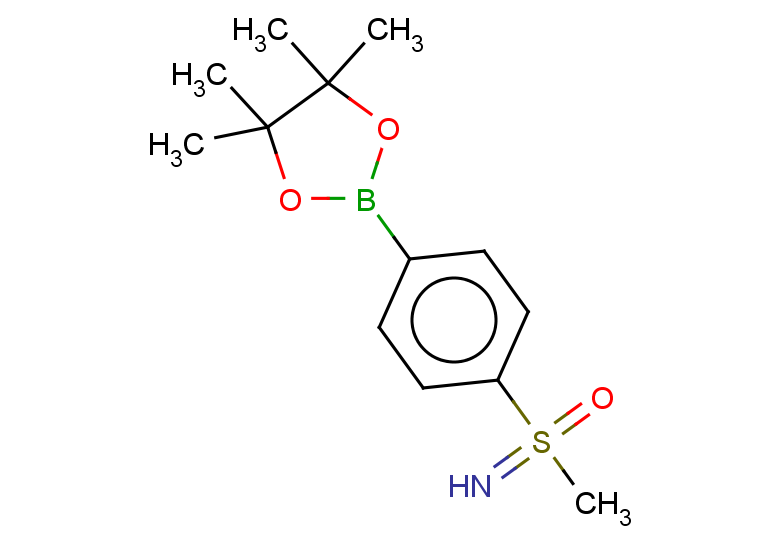 imino(methyl)[4-(4,4,5,5-tetramethyl-1,3,2-dioxaborolan-2-yl)phenyl]-lambda6-sulfanone