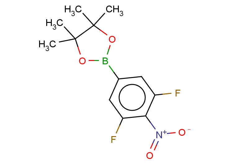 2-(3,5-difluoro-4-nitrophenyl)-4,4,5,5-tetramethyl-1,3,2-dioxaborolane