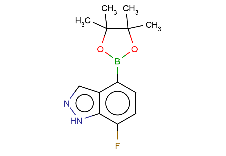 7-fluoro-4-(tetramethyl-1,3,2-dioxaborolan-2-yl)-1H-indazole