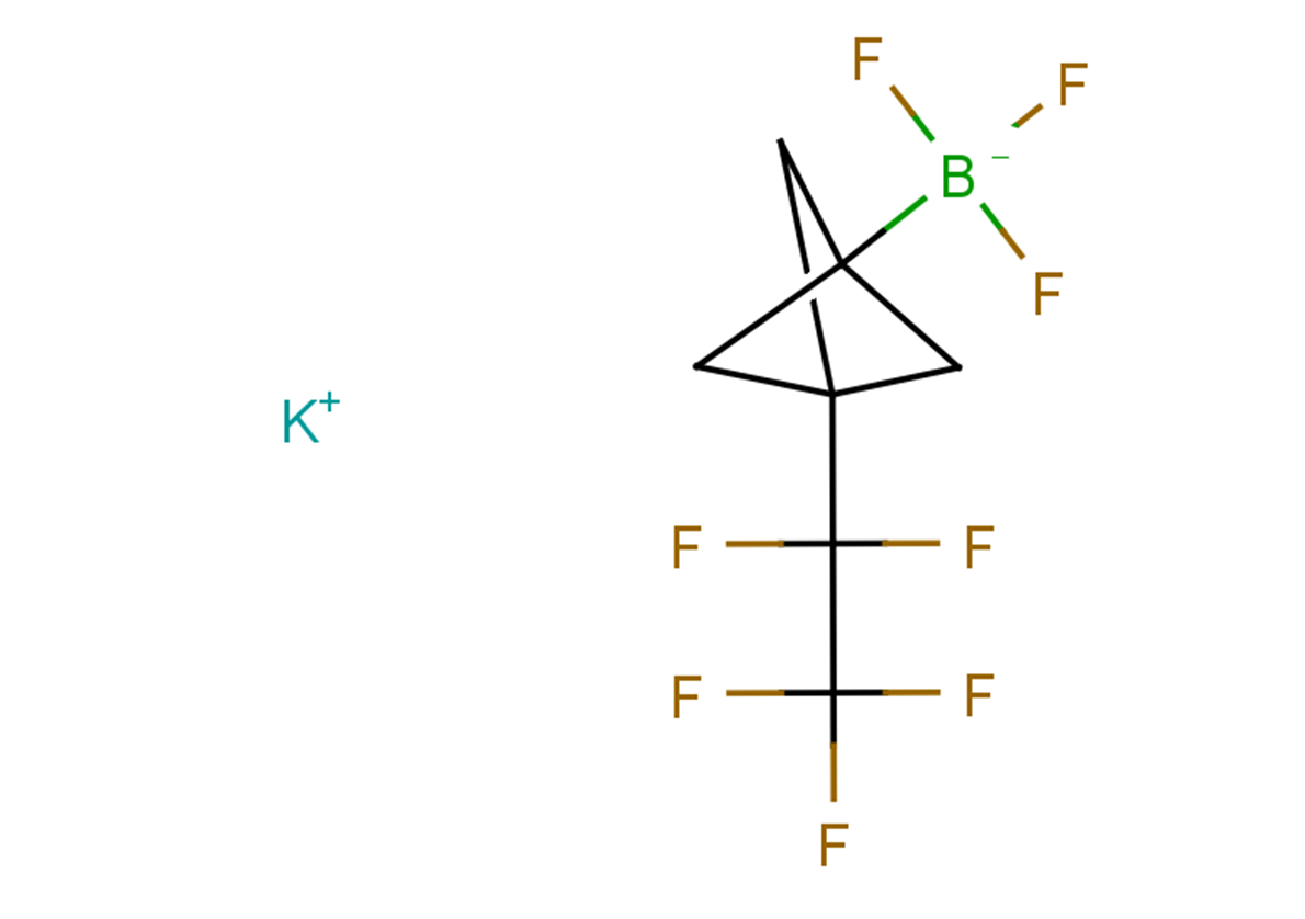 potassium trifluoro[3-(1,1,2,2,2-pentafluoroethyl)bicyclo[1.1.1]pentan-1-yl]boranuide
