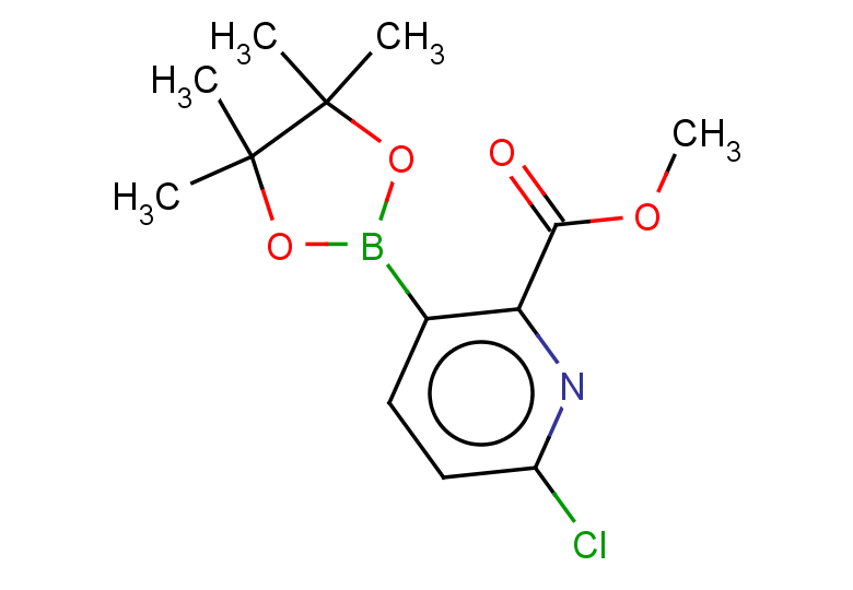 methyl 6-chloro-3-(4,4,5,5-tetramethyl-1,3,2-dioxaborolan-2-yl)pyridine-2-carboxylate