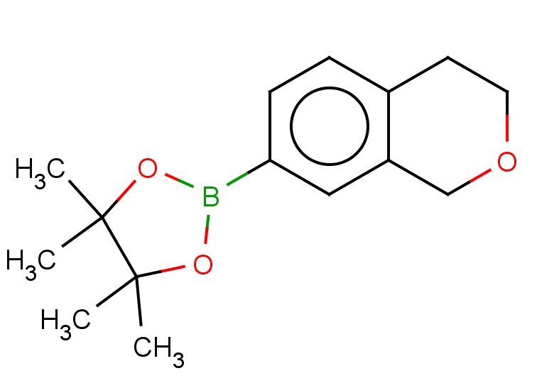 2-(3,4-dihydro-1H-2-benzopyran-7-yl)-4,4,5,5-tetramethyl-1,3,2-dioxaborolane