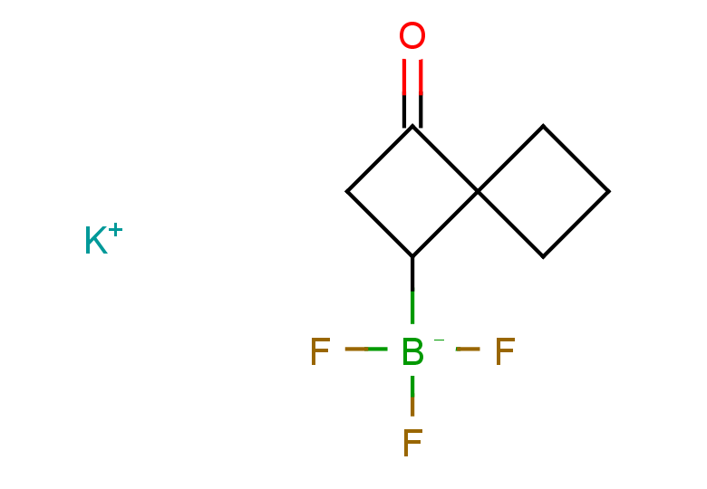potassium trifluoro({3-oxospiro[3.3]heptan-1-yl})boranuide