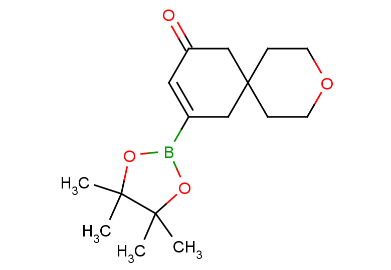 10-(tetramethyl-1,3,2-dioxaborolan-2-yl)-3-oxaspiro[5.5]undec-9-en-8-one