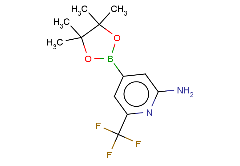 4-(4,4,5,5-tetramethyl-1,3,2-dioxaborolan-2-yl)-6-(trifluoromethyl)pyridin-2-amine