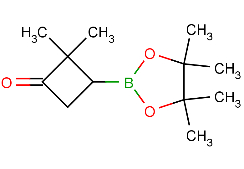 2,2-dimethyl-3-(4,4,5,5-tetramethyl-1,3,2-dioxaborolan-2-yl)cyclobutan-1-one