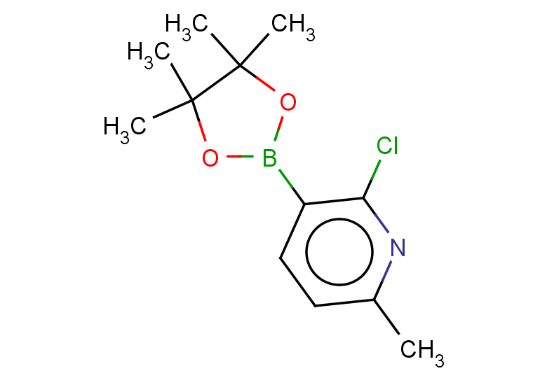 2-chloro-6-methyl-3-(tetramethyl-1,3,2-dioxaborolan-2-yl)pyridine