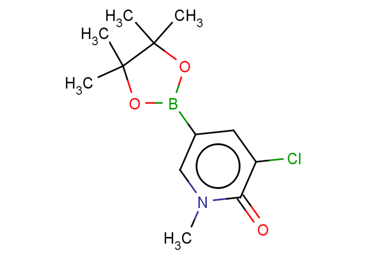 3-chloro-1-methyl-5-(4,4,5,5-tetramethyl-1,3,2-dioxaborolan-2-yl)-1,2-dihydropyridin-2-one