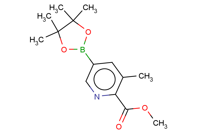 methyl 3-methyl-5-(4,4,5,5-tetramethyl-1,3,2-dioxaborolan-2-yl)pyridine-2-carboxylate