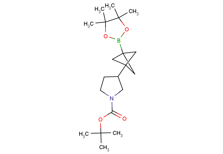 tert-butyl 3-[3-(4,4,5,5-tetramethyl-1,3,2-dioxaborolan-2-yl)bicyclo[1.1.1]pentan-1-yl]pyrrolidine-1-carboxylate