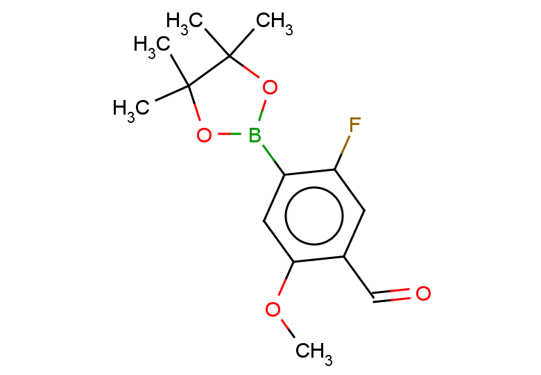 5-fluoro-2-methoxy-4-(4,4,5,5-tetramethyl-1,3,2-dioxaborolan-2-yl)benzaldehyde