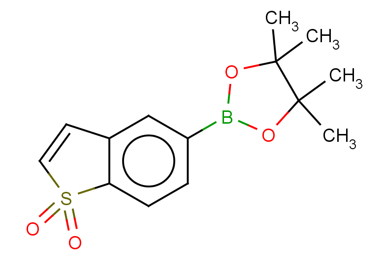 5-(4,4,5,5-tetramethyl-1,3,2-dioxaborolan-2-yl)-1lambda6-benzothiophene-1,1-dione