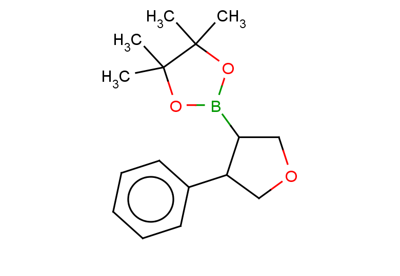 4,4,5,5-tetramethyl-2-(4-phenyloxolan-3-yl)-1,3,2-dioxaborolane, Mixture of diastereomers