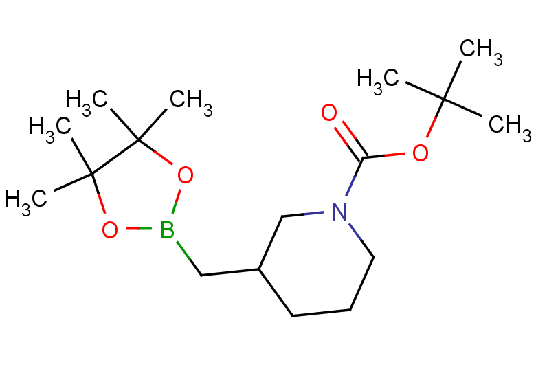 tert-butyl 3-[(tetramethyl-1,3,2-dioxaborolan-2-yl)methyl]piperidine-1-carboxylate