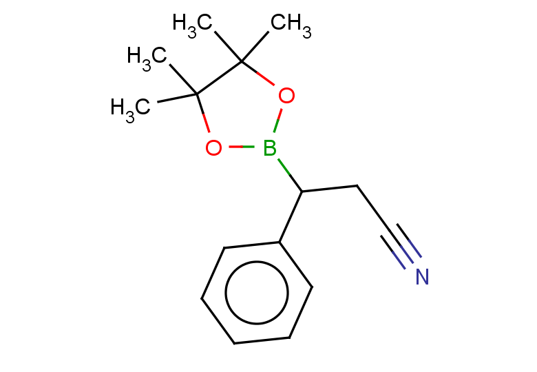 3-phenyl-3-(4,4,5,5-tetramethyl-1,3,2-dioxaborolan-2-yl)propanenitrile