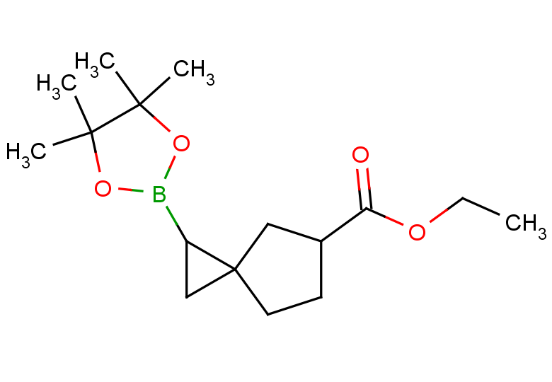 ethyl 1-(tetramethyl-1,3,2-dioxaborolan-2-yl)spiro[2.4]heptane-5-carboxylate