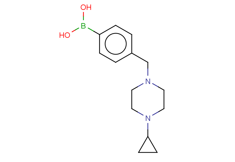 {4-[(4-cyclopropylpiperazin-1-yl)methyl]phenyl}boronic acid