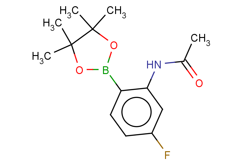 N-[5-fluoro-2-(tetramethyl-1,3,2-dioxaborolan-2-yl)phenyl]acetamide