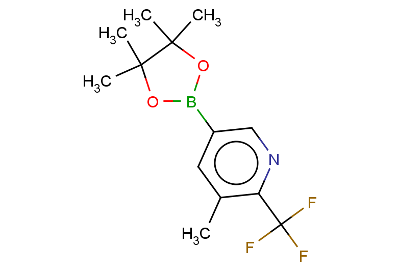 3-methyl-5-(4,4,5,5-tetramethyl-1,3,2-dioxaborolan-2-yl)-2-(trifluoromethyl)pyridine