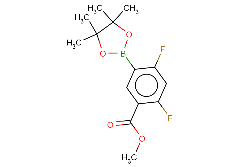 methyl 2,4-difluoro-5-(4,4,5,5-tetramethyl-1,3,2-dioxaborolan-2-yl)benzoate