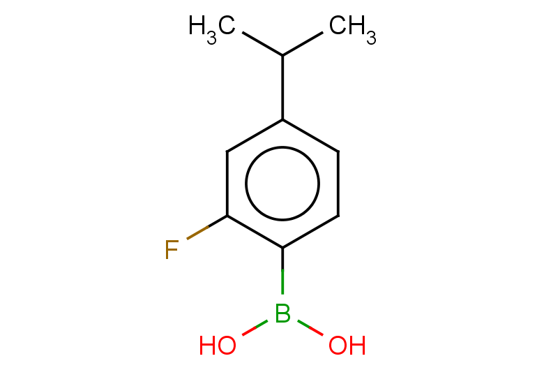 [2-fluoro-4-(propan-2-yl)phenyl]boronic acid