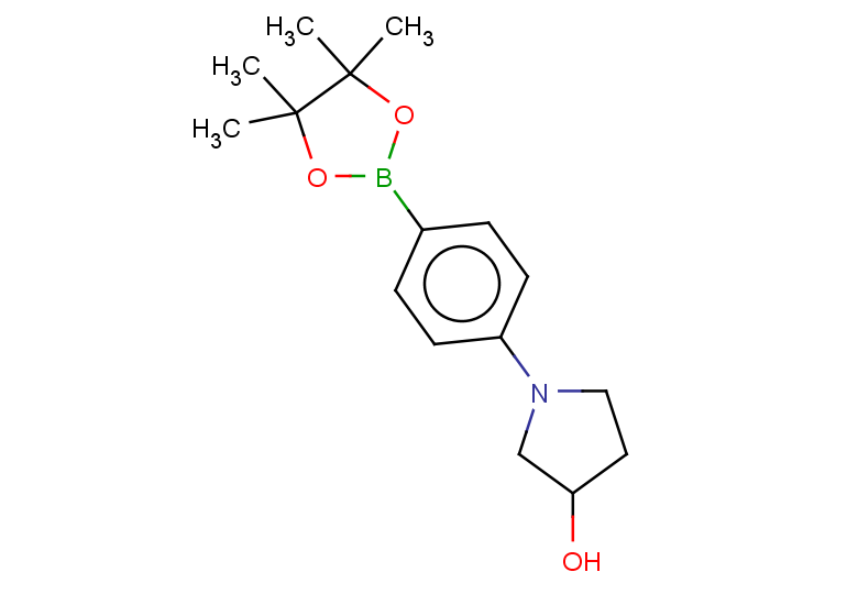 1-[4-(tetramethyl-1,3,2-dioxaborolan-2-yl)phenyl]pyrrolidin-3-ol