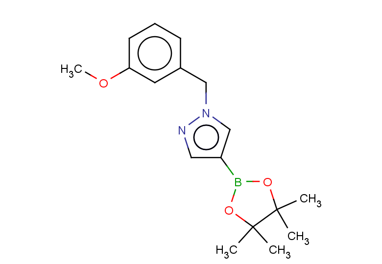 1-[(3-methoxyphenyl)methyl]-4-(4,4,5,5-tetramethyl-1,3,2-dioxaborolan-2-yl)-1H-pyrazole