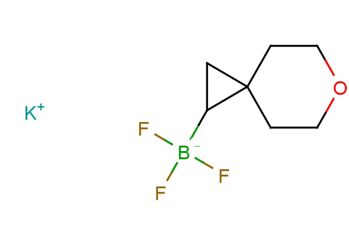 potassium trifluoro({6-oxaspiro[2.5]octan-1-yl})boranuide