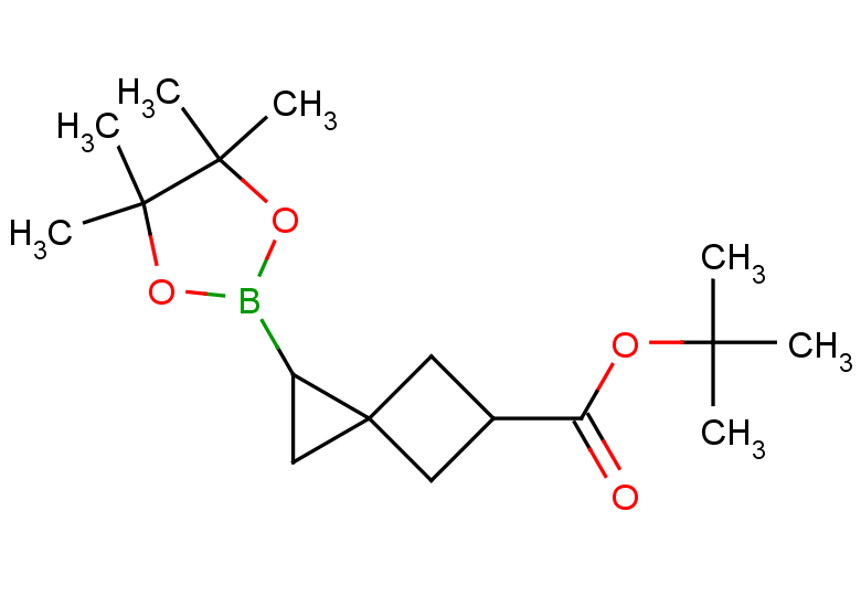tert-butyl 1-(tetramethyl-1,3,2-dioxaborolan-2-yl)spiro[2.3]hexane-5-carboxylate