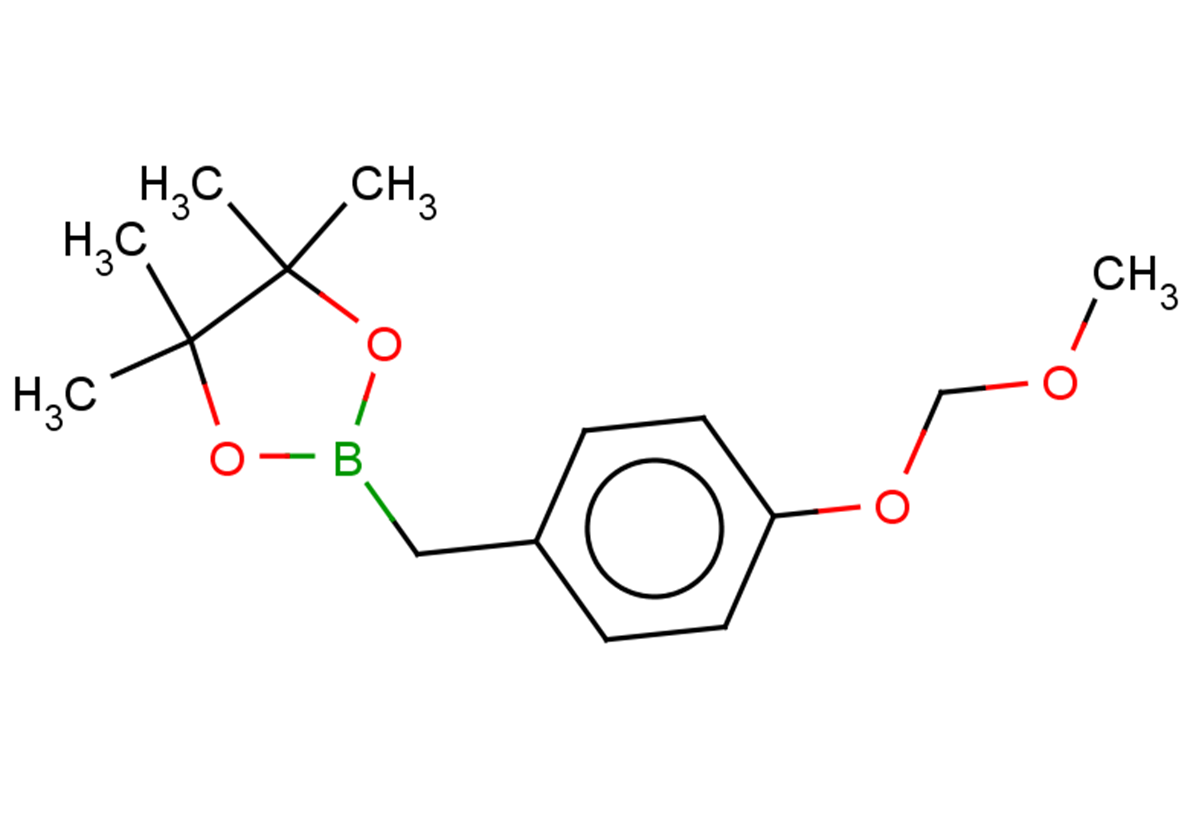 2-{[4-(methoxymethoxy)phenyl]methyl}-4,4,5,5-tetramethyl-1,3,2-dioxaborolane