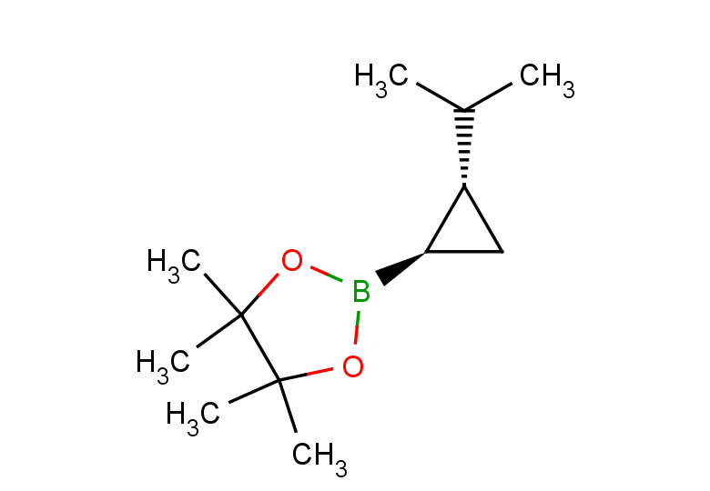 rac-4,4,5,5-tetramethyl-2-[(1R,2R)-2-(propan-2-yl)cyclopropyl]-1,3,2-dioxaborolane, trans