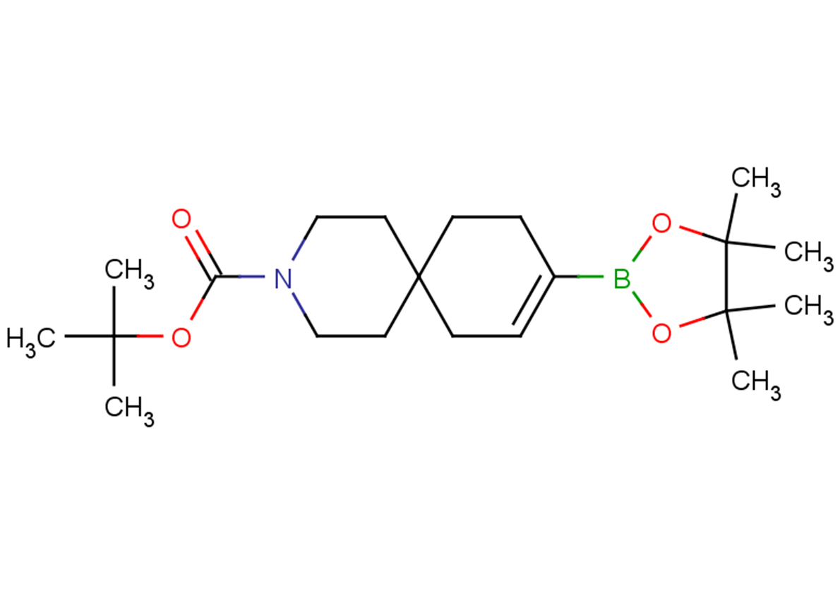 tert-butyl 9-(tetramethyl-1,3,2-dioxaborolan-2-yl)-3-azaspiro[5.5]undec-8-ene-3-carboxylate